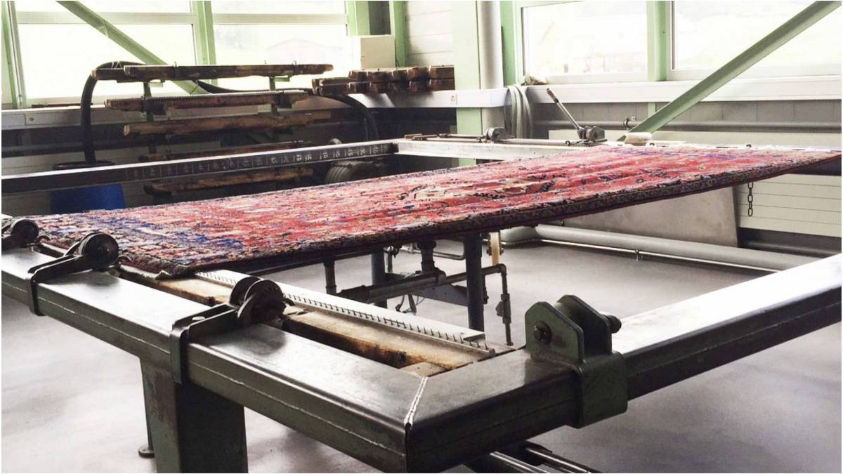 Spannen und Trocknen